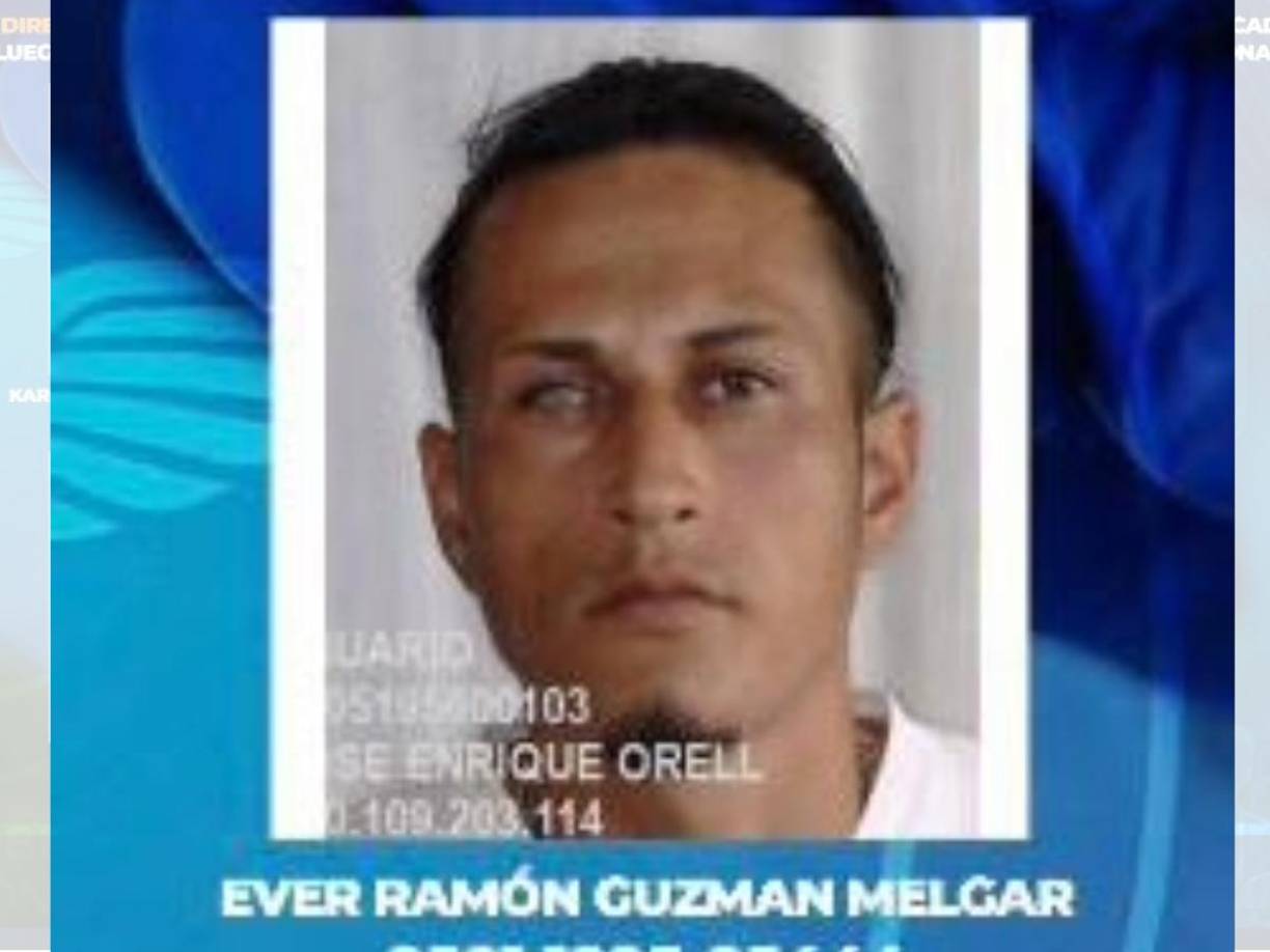 Ever Ramón Guzmán Melgar de 29 años.