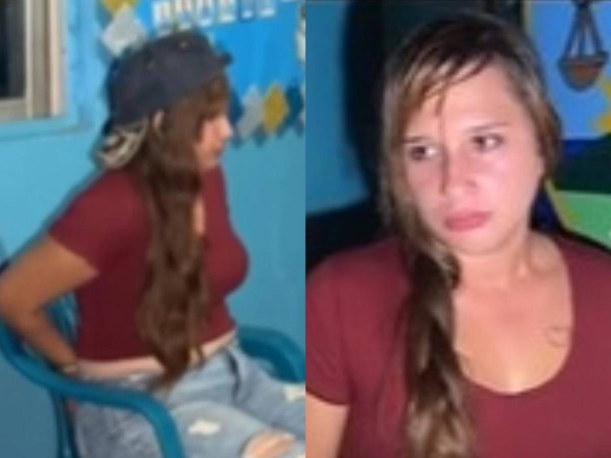 Una joven madre fue detenida por las autoridades policiales tras ser denunciada que era la progenitora de un menor que deambulaba en las calles El Cajón en Santa Cruz de Yojoa.