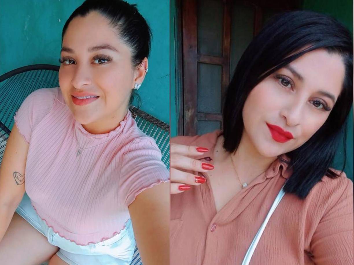 Fotos en vida de Norely Ayala, la madre soltera que fue asesinada en Potrerillos, Cortés y cuyo crimen ha desatado el repudio colectivo.