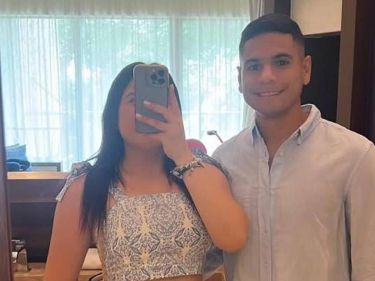 Felicidad y amor total. Así disfrutan el jugador del Olimpia y su bella esposa Daniela Hernández.