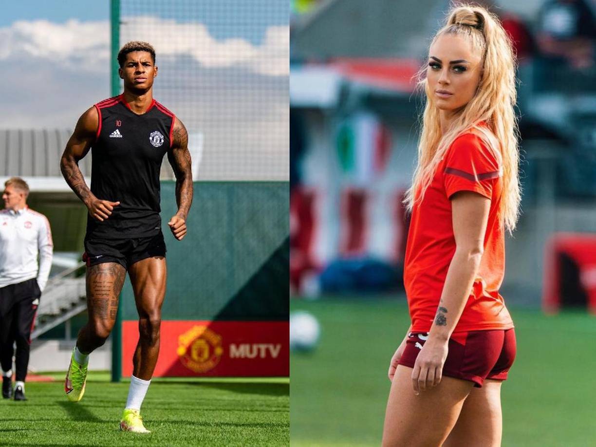 Marcus Rashford, futbolista del Manchester, fue tendencia este fin de semana tras “rescatar” a la futbolista más bella del mundo.