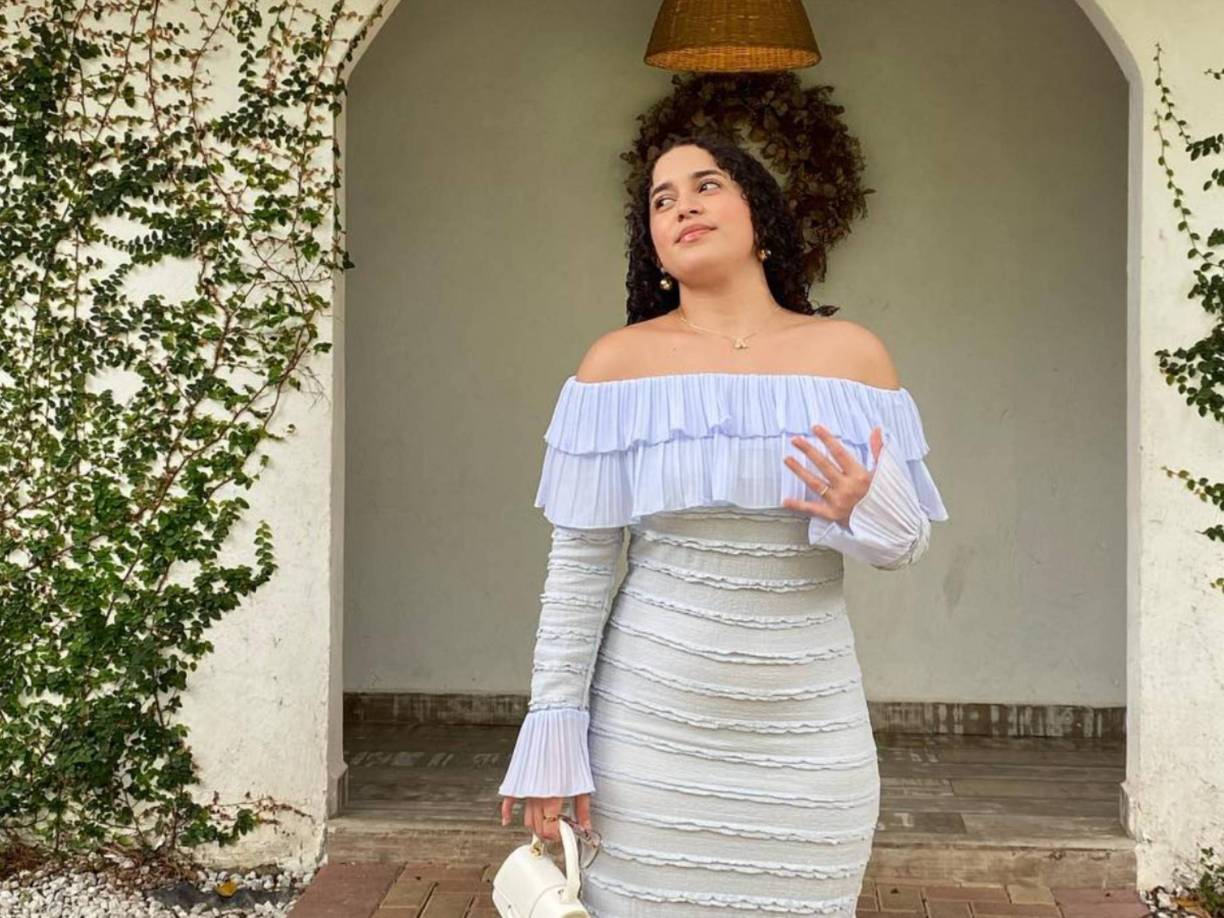 Axsa es la bella esposa del futbolista hondureño Dylan Andrade. 