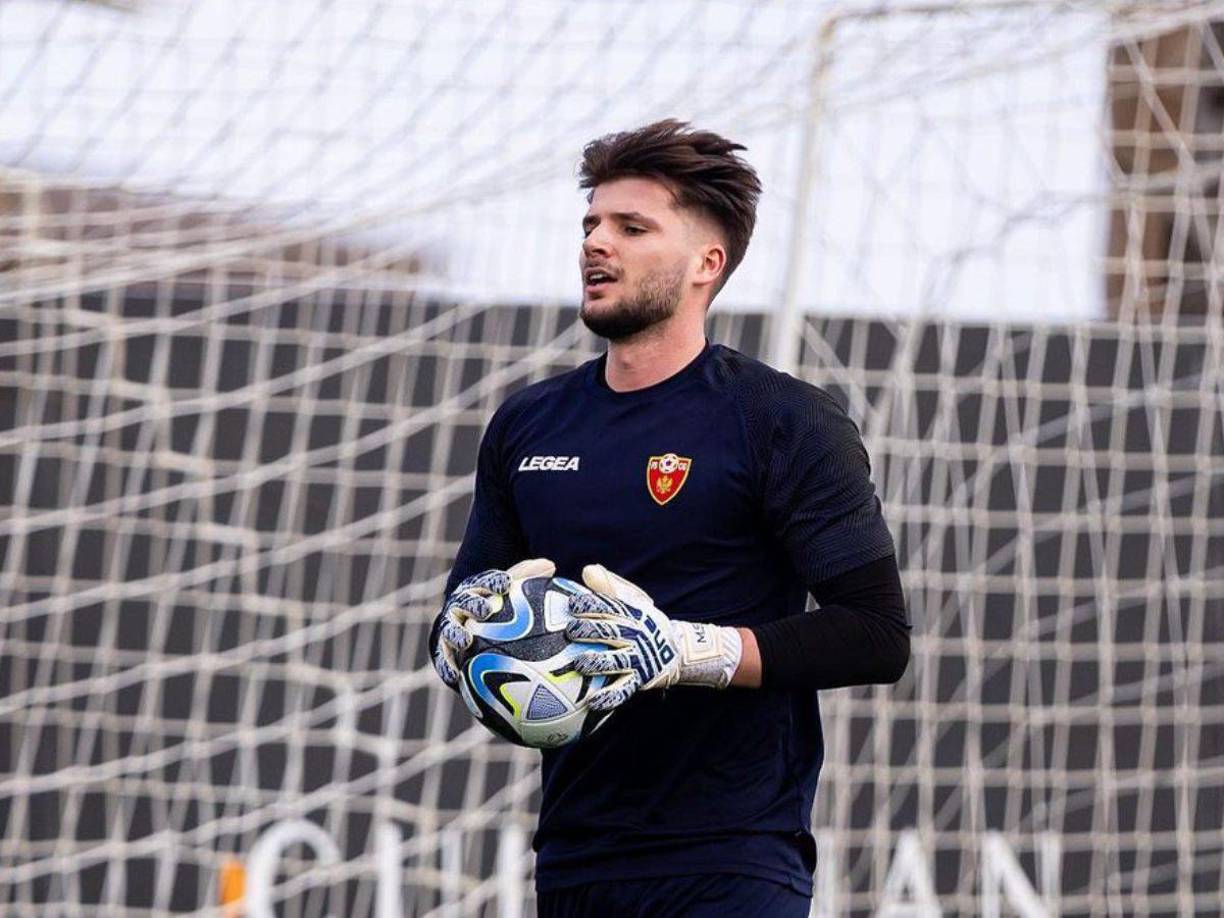 Matija Sarkic, portero de la selección absoluta de Montenegro, murió este sábado 15 de junio.