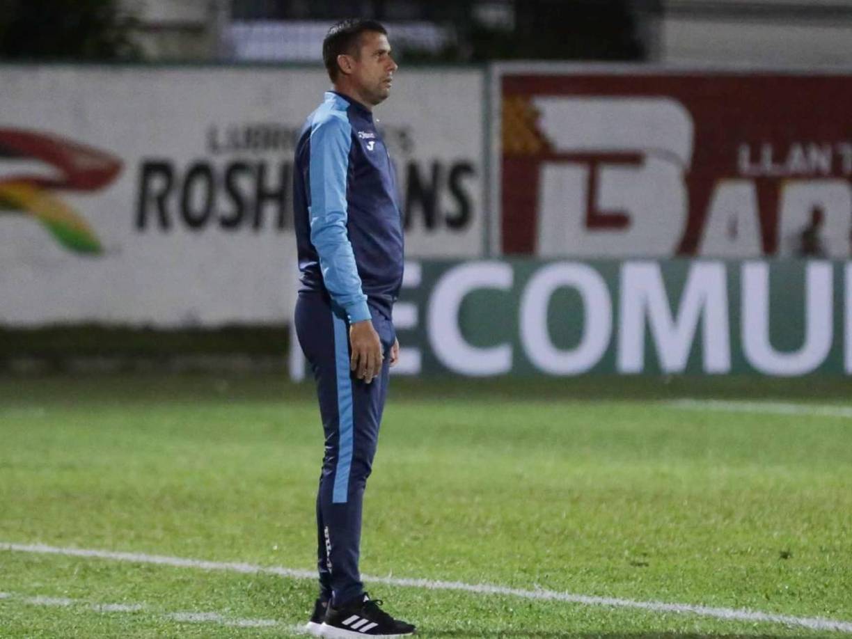 Júnior Izaguirre fue el DT del Motagua debido a la sanción de Eddie Vázquez. 