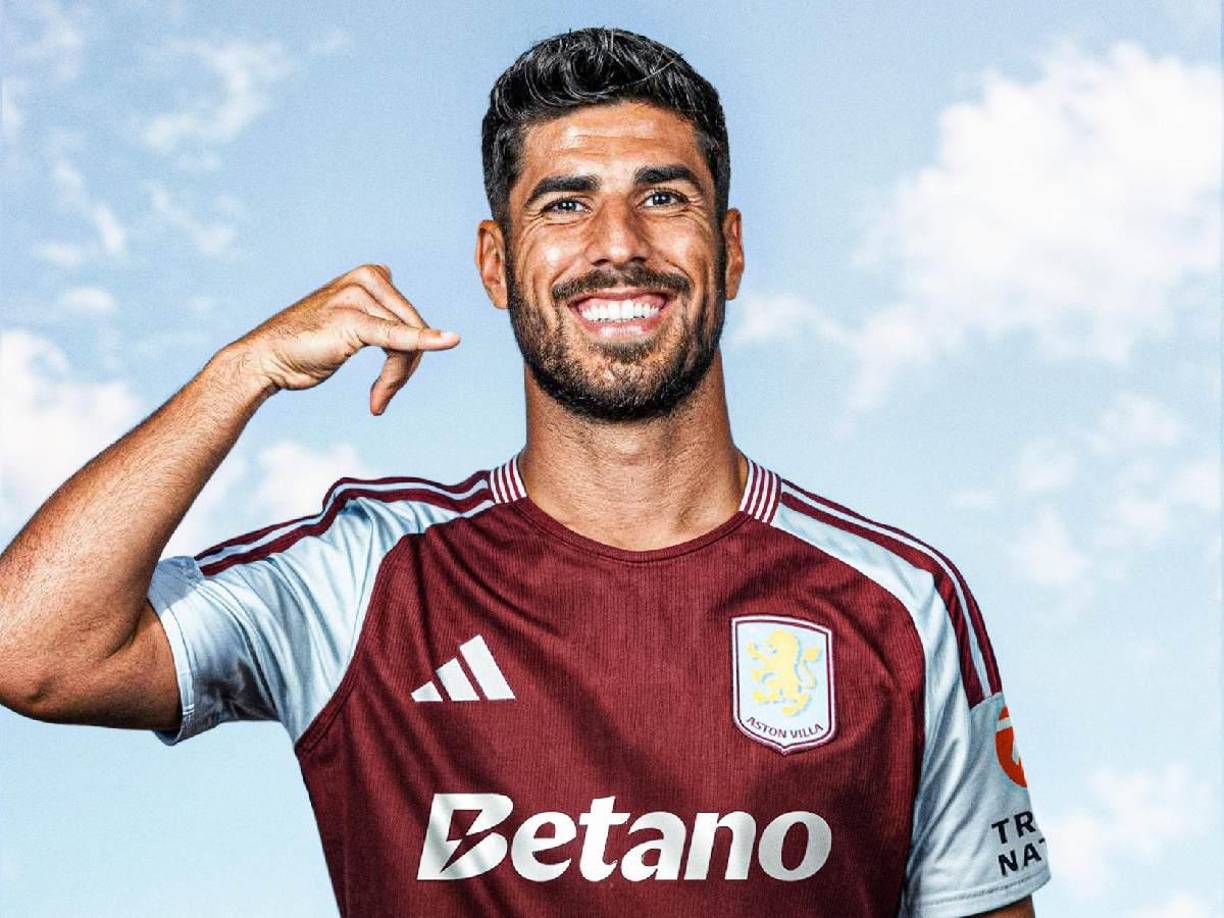 El ex Real Madrid, Marco Asensio, ya está en Birmingham. Esta tarde pasará el reconocimiento médico con el Aston Villa y firmará el contrato de cesión de cara a la presente temporada.