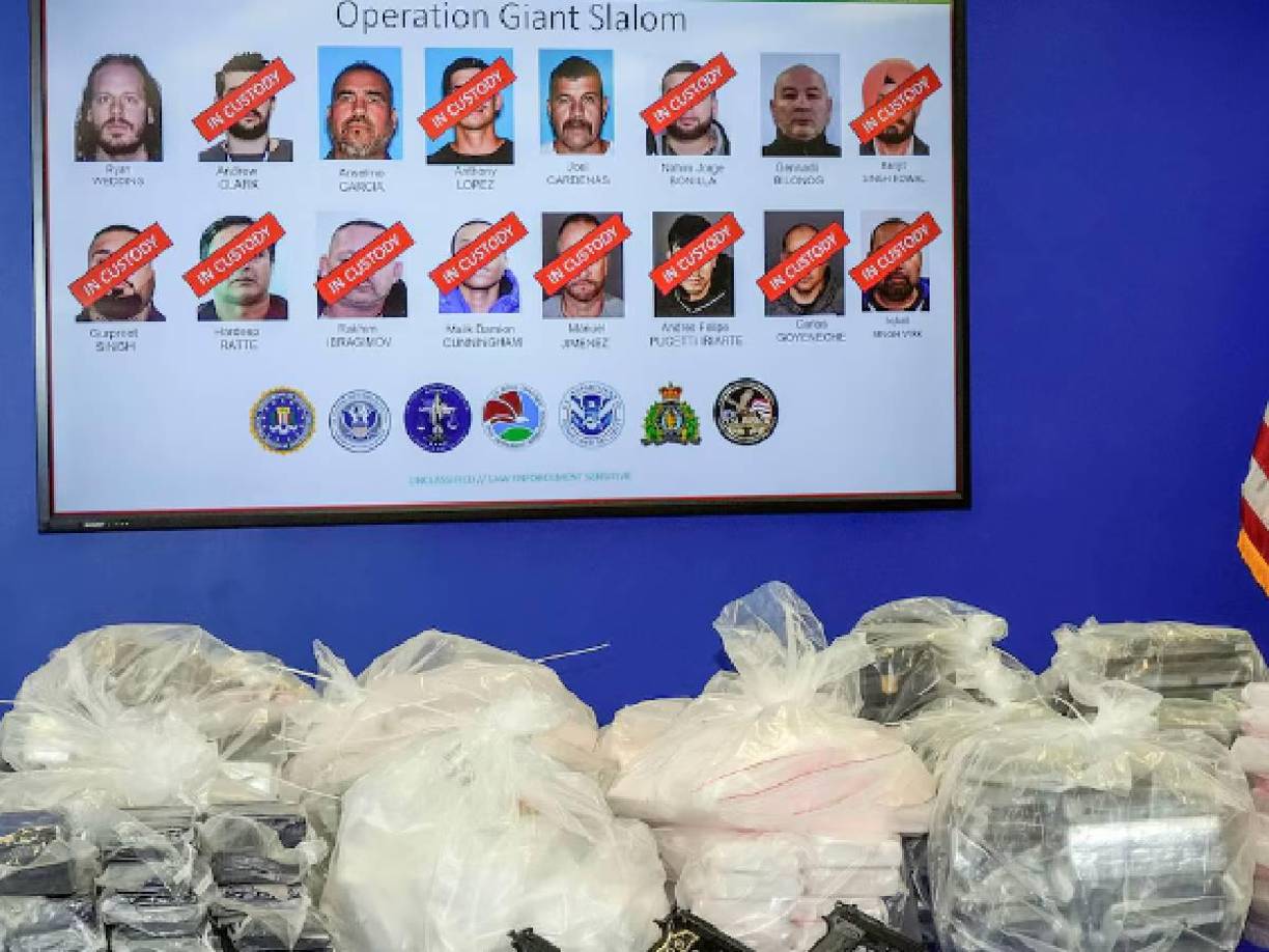 Dicha red rutinariamente traía “cientos de kilogramos de cocaína” desde Colombia a Norteamérica, informó este jueves el Departamento de Justicia (DOJ, en inglés) de Estados Unidos. 