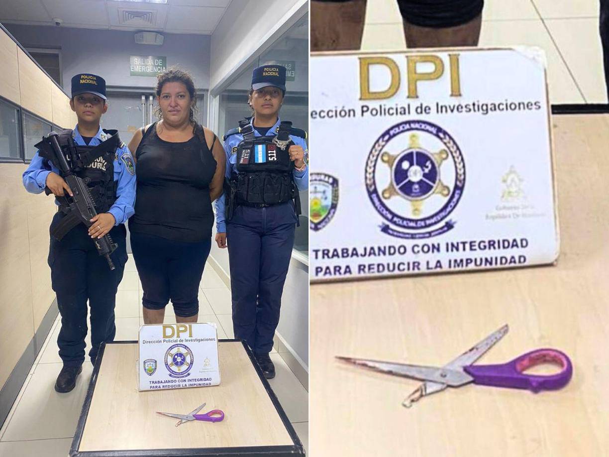 Una mujer de 32 años ha sido detenida en la colonia Nueva Comayagua, Comayagua, por agentes de la Dirección Policial de Investigaciones (DPI) de la Policía Nacional, en cumplimiento de una orden de captura emitida por el delito de parricidio.