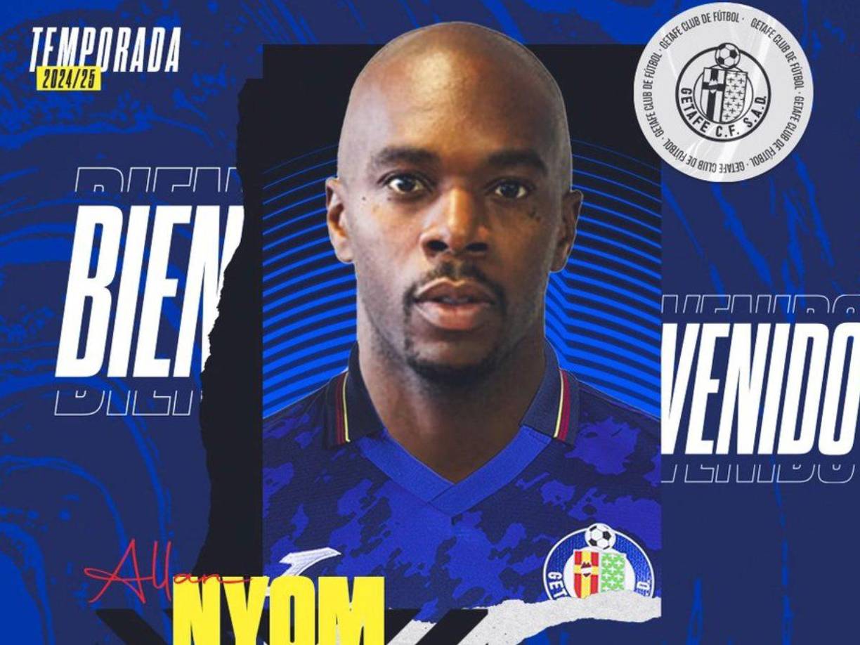 El Getafe ha fichado al lateral derecho camerunés Allan Nyom, llega procedente del Leganés. Firma hasta el final de temporada.