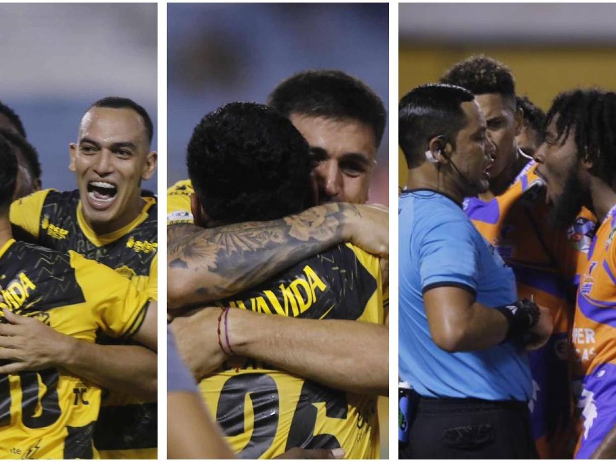 El Real España hizo la épica este viernes ante la UPNFM tras remontar 2-1 en el Estadio Olímpico de San Pedro Sula.