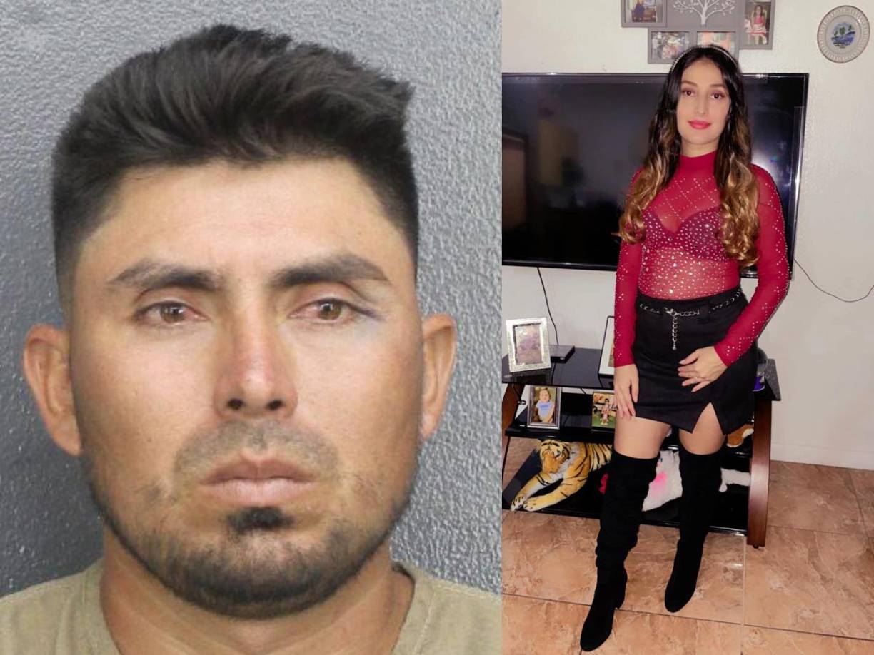 Edwin Amaya fue acusado de matar a sus, Brenda Noemí Hernández, de 29 años, en Pompano Beach, Florida.