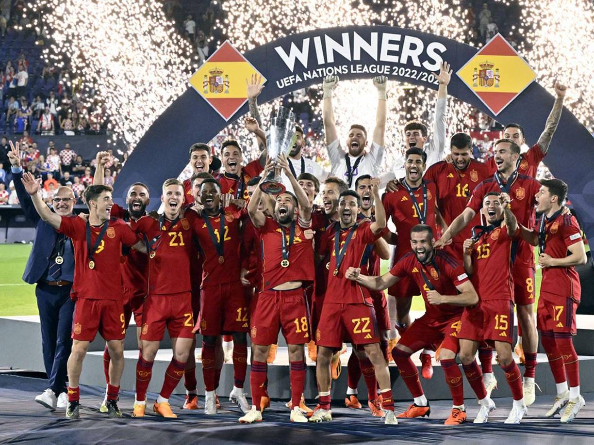 10. España (1.703.45 puntos): El reciente campeón de la UEFA Nations League.