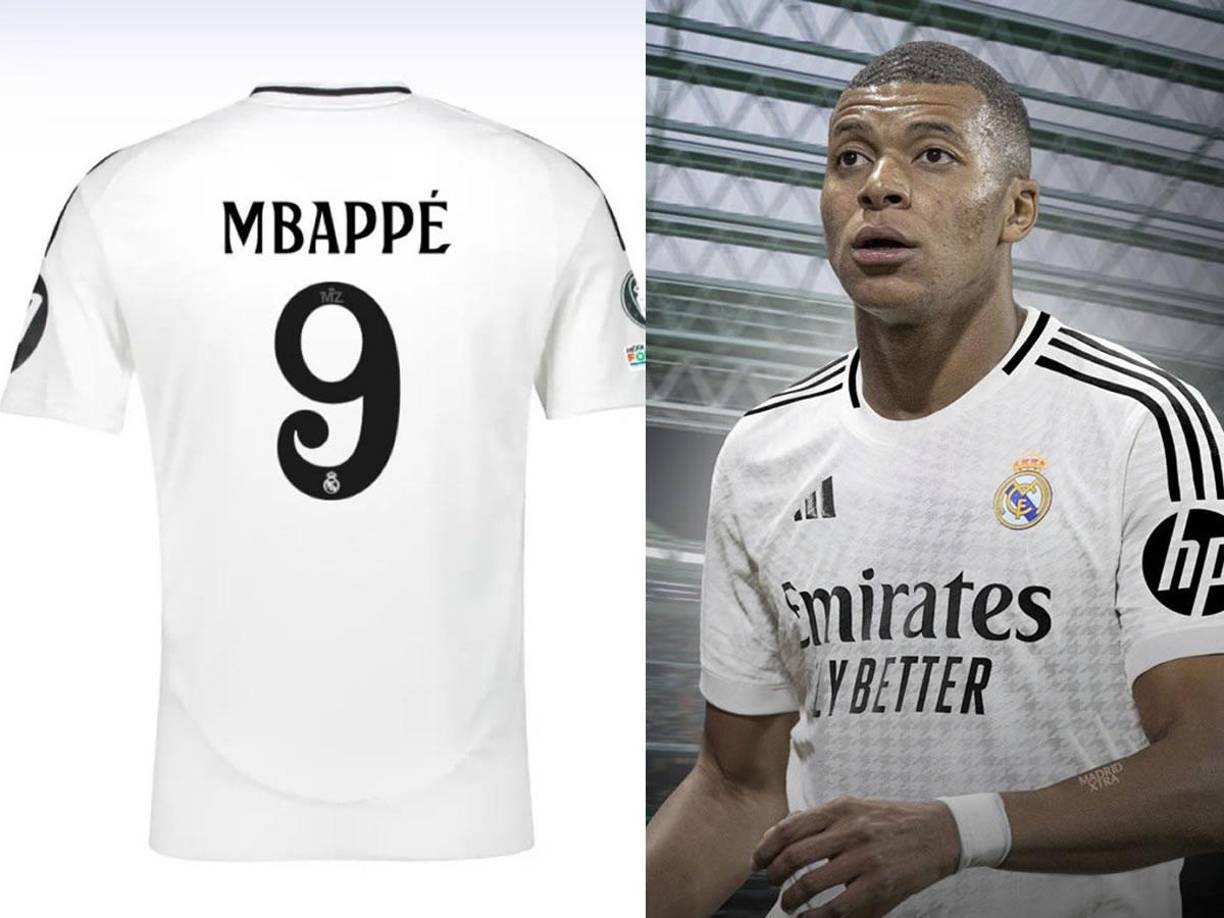 Los aficionados madridistas tendrán que esperar un poco: el Real Madrid no pondrá a la venta camisetas con el nombre de su nueva estrella Kylian Mbappé hasta el próximo 1 de julio, confirmó el club a la AFP.