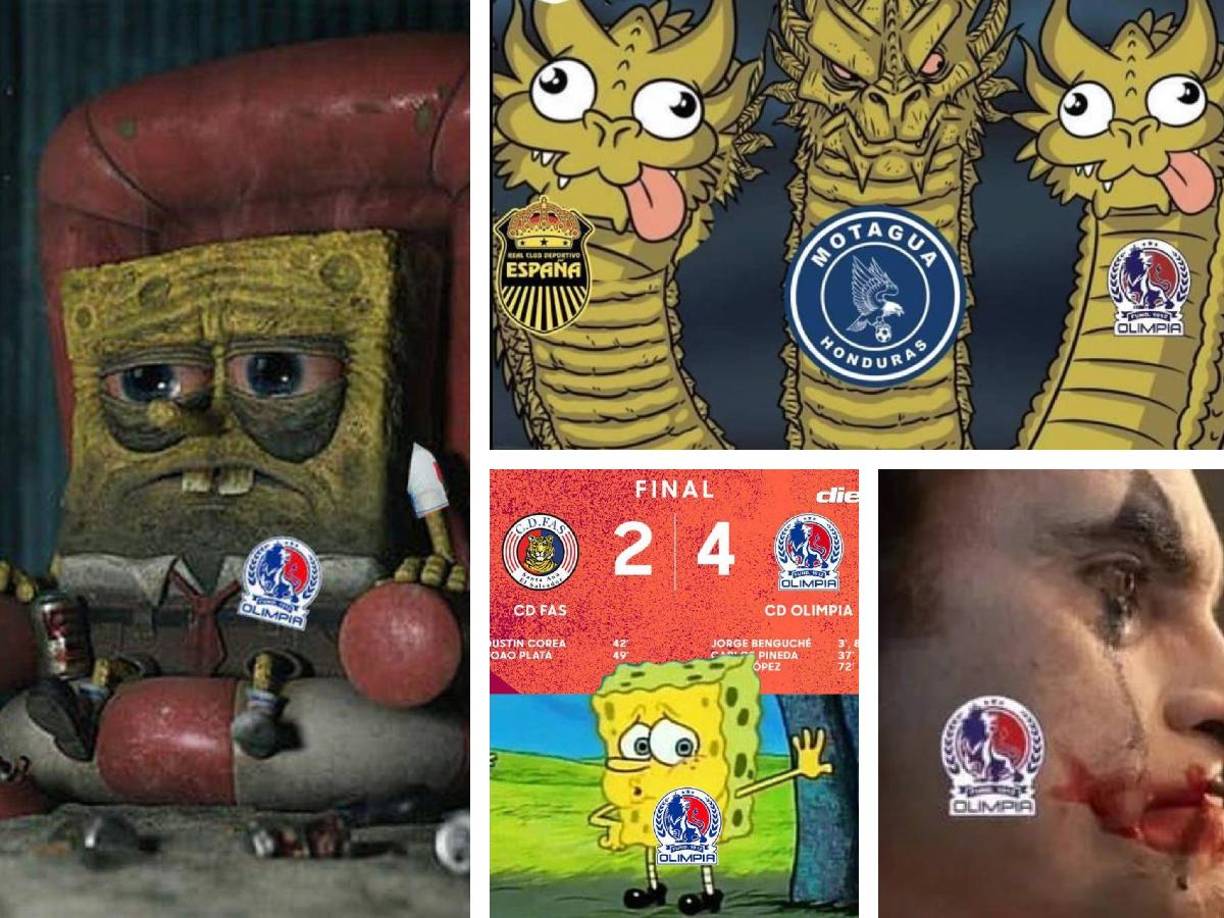 Pese al triunfo de Olimpia 4-2 sobre el FAS de El Salvador, las redes sociales no perdonaron y estos fueron los memes que dejó el partido. 