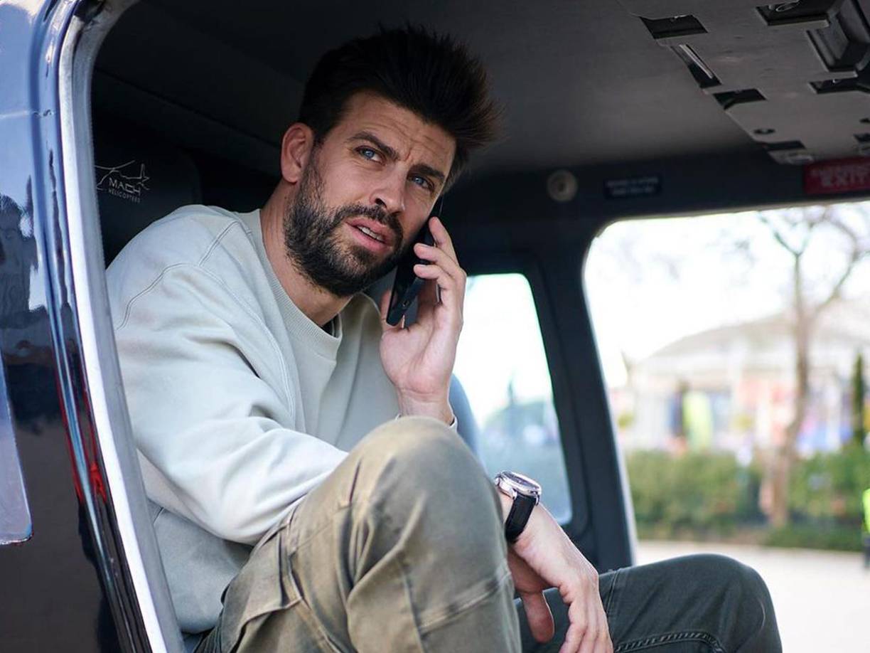 “Piqué no puede pisar la casa de los padres de Clara Chía”, señala la prensa por lo que es la primera crisis en la pareja.