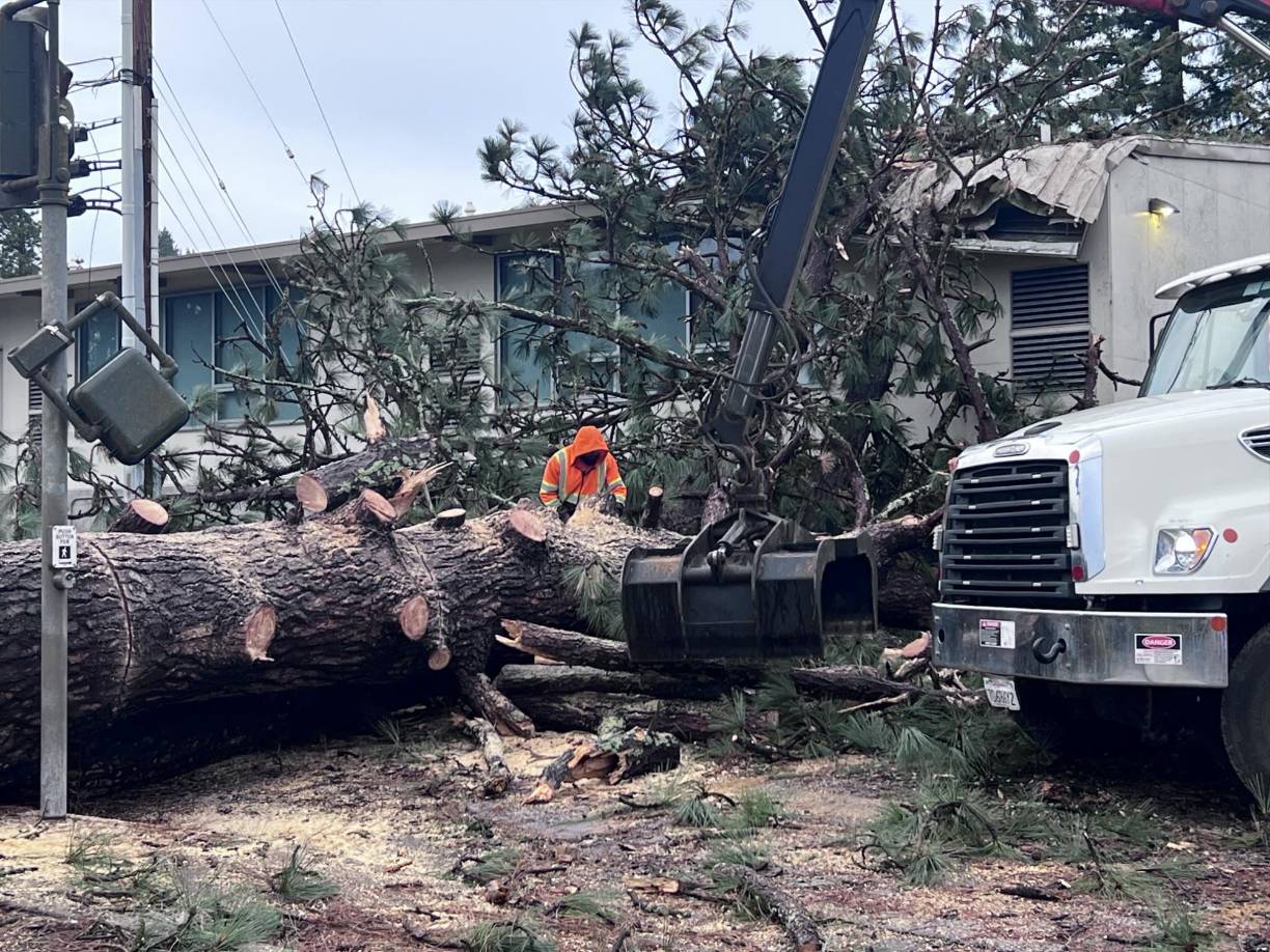 Más de 50 mil personas se encuentran sin electricidad tras el paso del tornado.