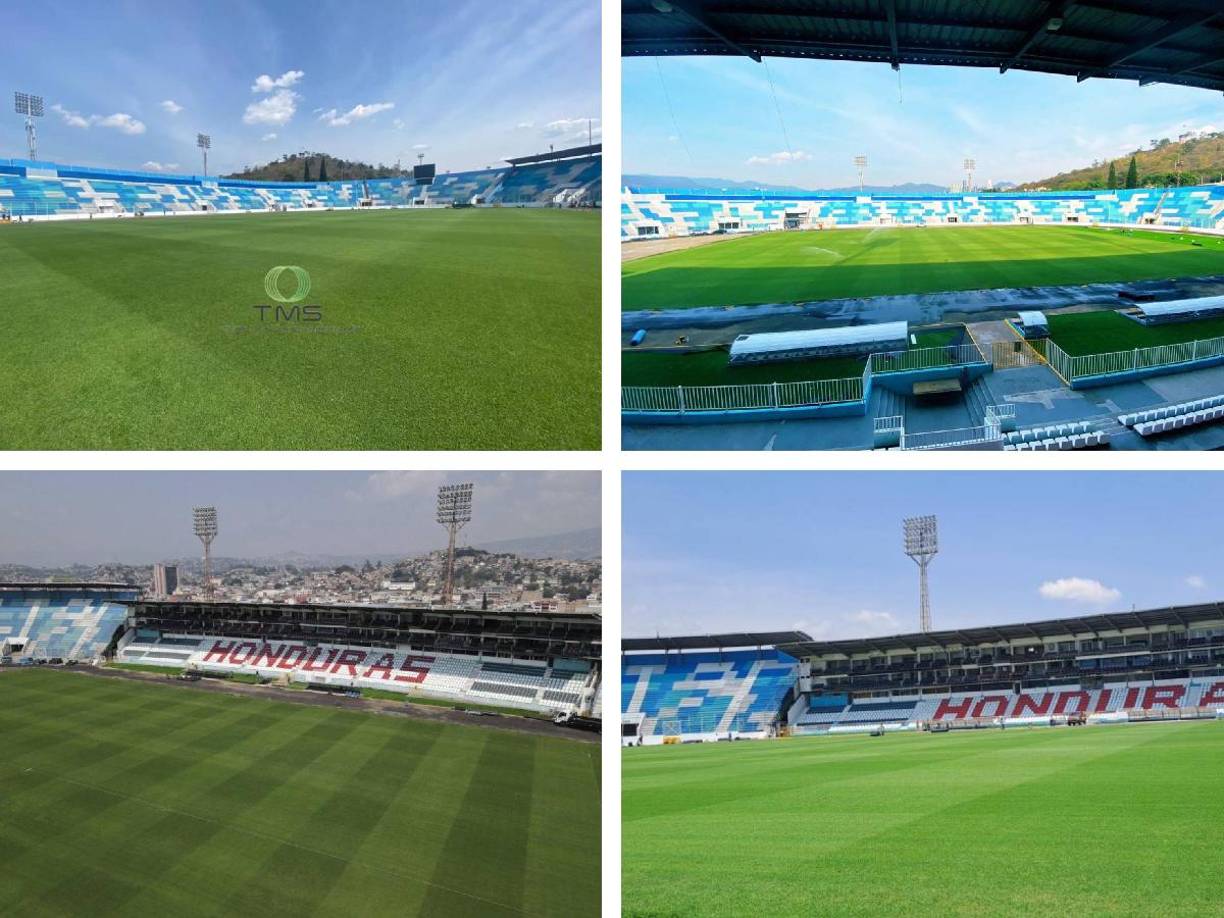 El Estadio Nacional Chelato Uclés ya está listo para albergar la gran final del torneo Clausura 2023 luego de casi seis meses de haber iniciado el proyecto.