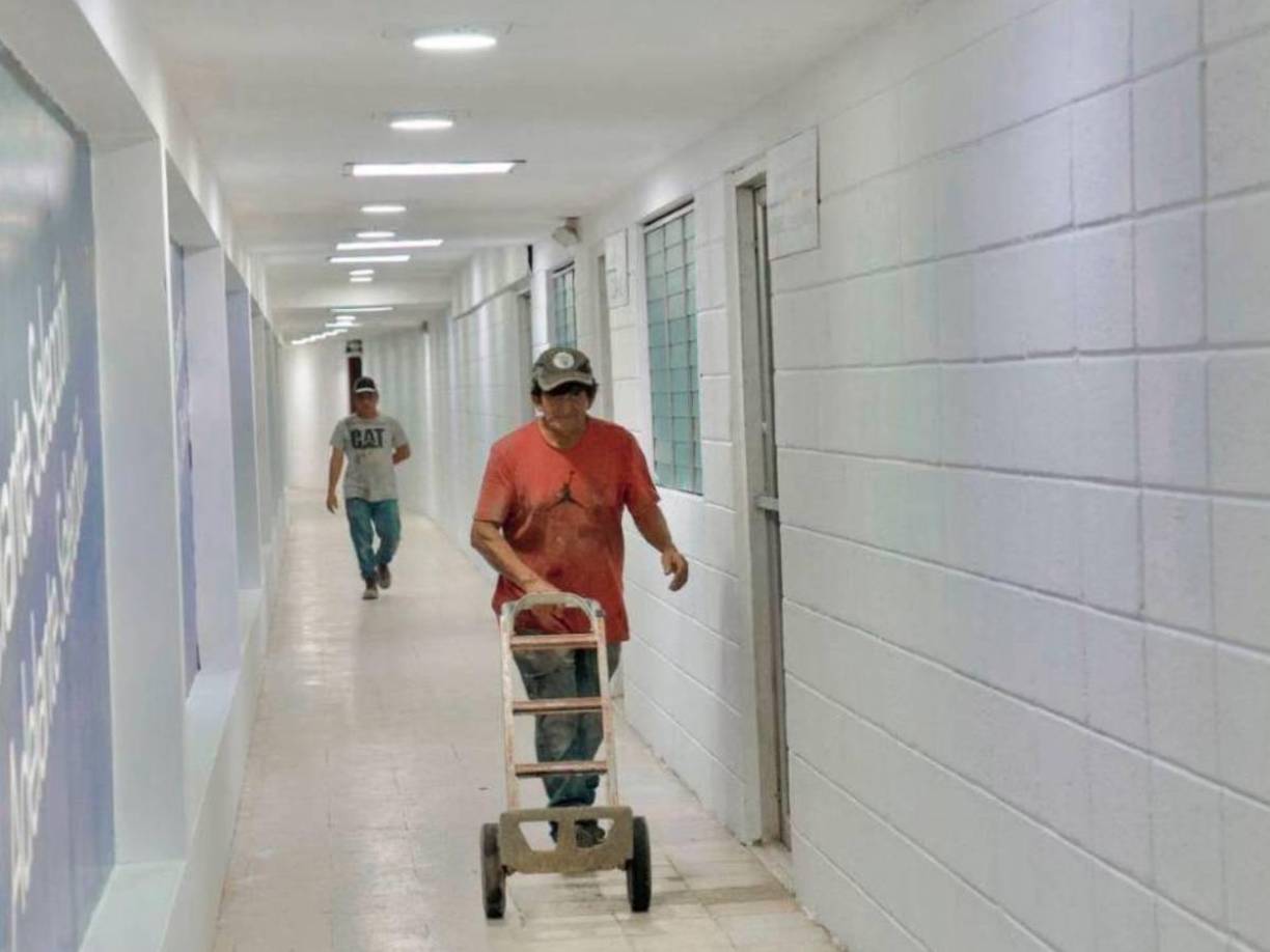 Entre las mejoras que se hicieron está la reparación de ascensores y del servicio de agua caliente en los camerinos.