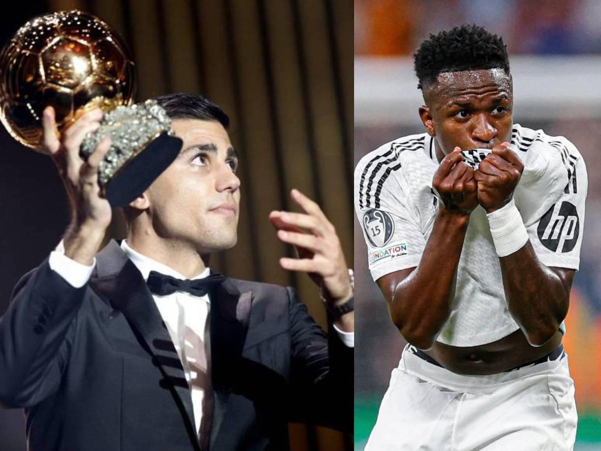 Solo 41 puntos separaron a Rodri de Vinicius en la victoria en el reciente Balón de Oro, según el detalle de la votación divulgado este viernes por France Football y L’Equipe.