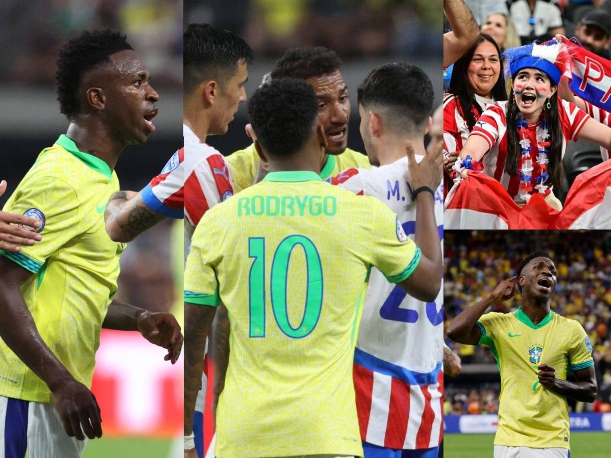 Brasil venció por 4-1 a Paraguay en un partido intenso que tuvo un festín de goles y el primer triunfo de la Canarinha en la Copa América 2024.