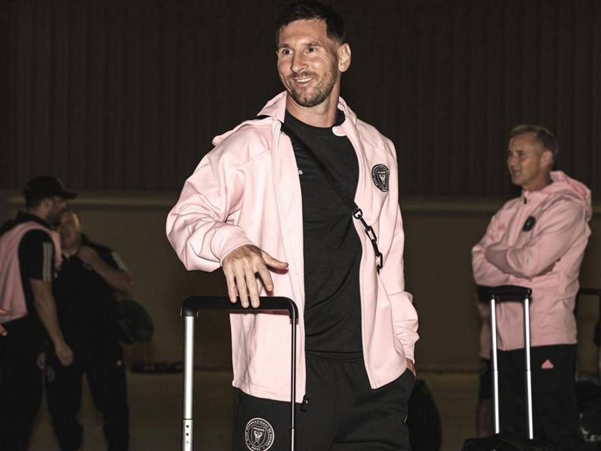 Messi tuvo máxima seguridad en El Salvador durante el amistoso del Inter Miami contra la selección salvadoreña.