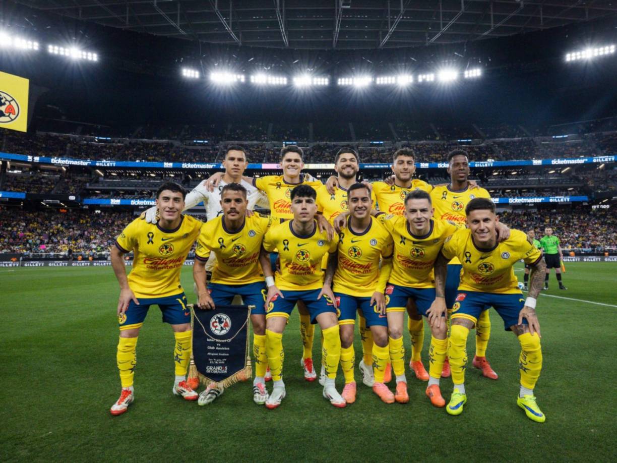 El 11 titular del tricampeón de México que se enfrentó al Inter Miami.