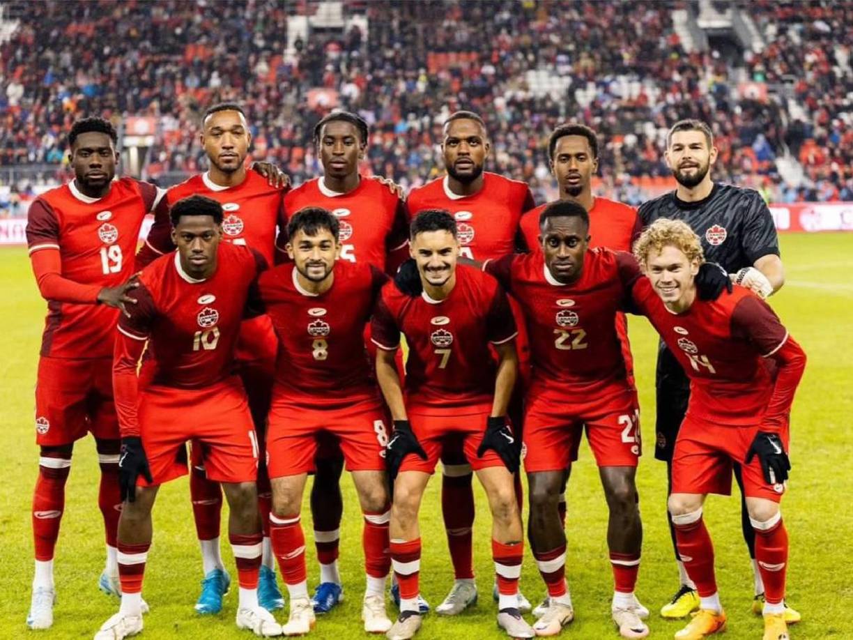 2. Canadá: El equipo canadiense no se movió y sigue siendo el escolta del líder México en el ranking de octubre.