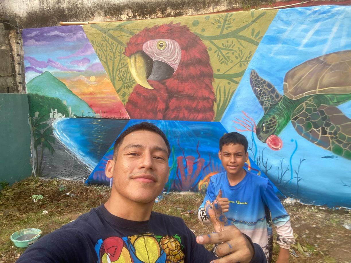 Castejón añadió que sueña con poner su academia donde impartir arte y crear una oenegé para poder ayudar a más personas en su comunidad.