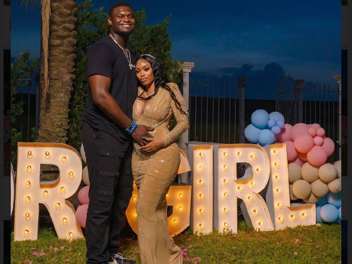 Zion Williamson y su novia, Ahkeema, anunciaron que estaban esperando una niña. Sin embargo, una actriz les amargó el momento al señalar que el deportista estuvo supuestamente con ella.