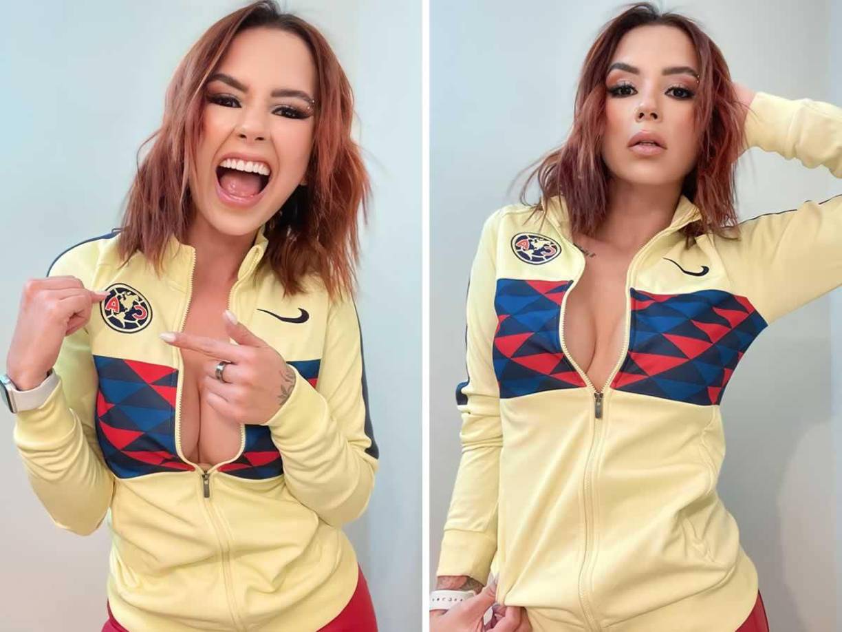 Cabe destacar que es fiel aficionada de las Águilas del América, al igual que Daniella Chávez y Patty López de la Cerda.