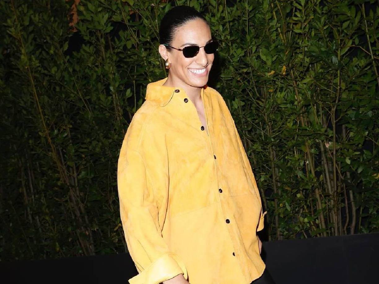 Imane Khelif lucía el look 50 de la colección de otoño 2024 de una reconocida marca de moda.