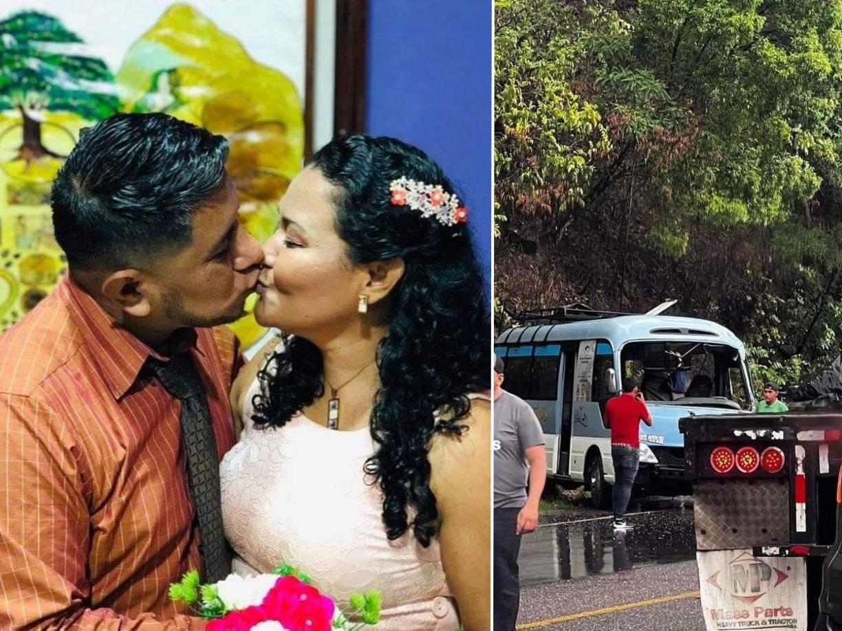 Maynor Orellana y Ninoska Coello vivieron unas últimas horas de emoción y amor: anteayer, domingo, se casaron por la iglesia. Se prometieron separarse sólo hasta que la muerte los separara y hoy, martes, Ninoska perdió la vida en el fatídico accidente de tránsito ocurrido en Taulabé, Comayagua. 