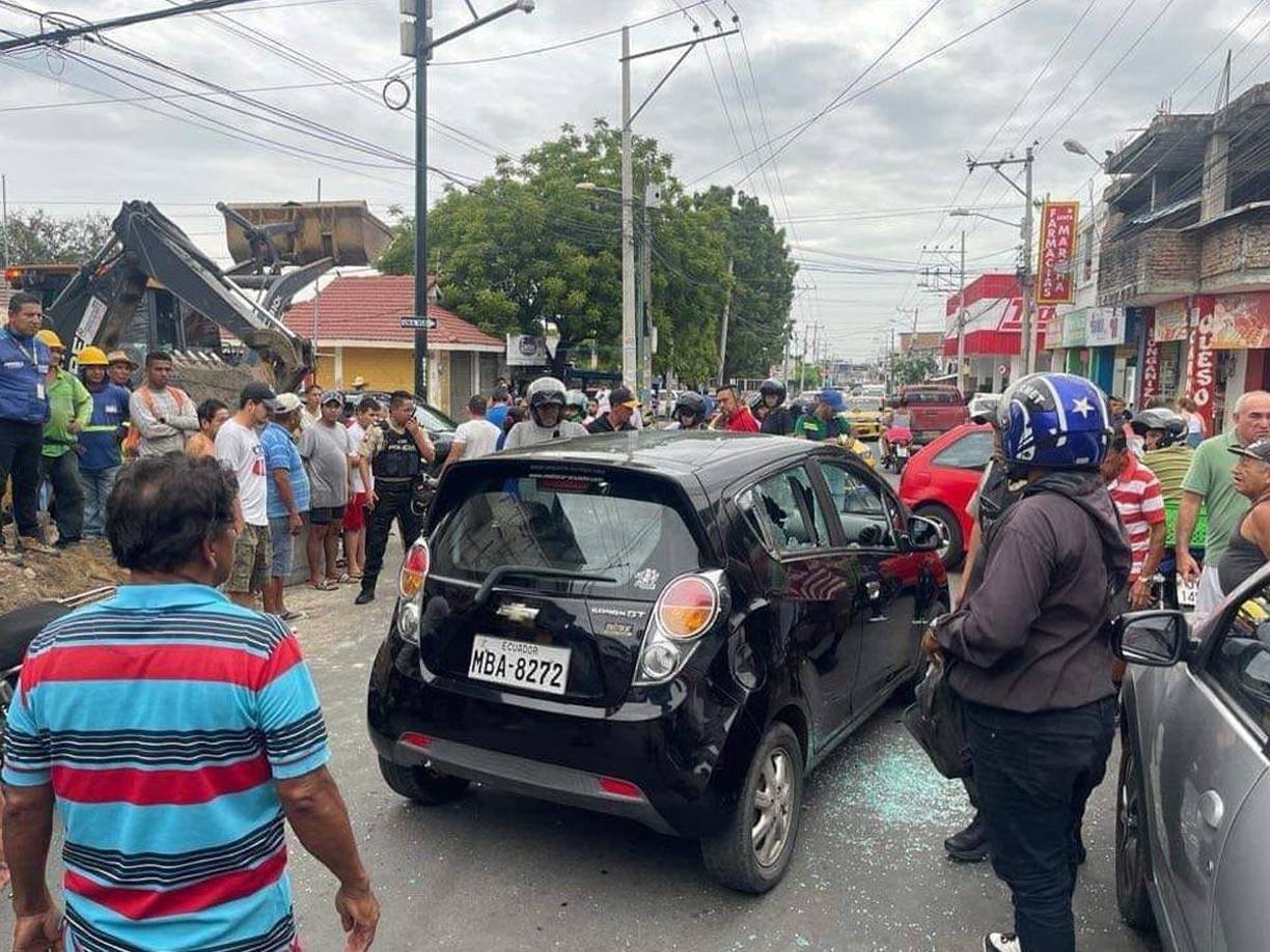  Tras el ataque su cuerpo quedó bañado en sangre.