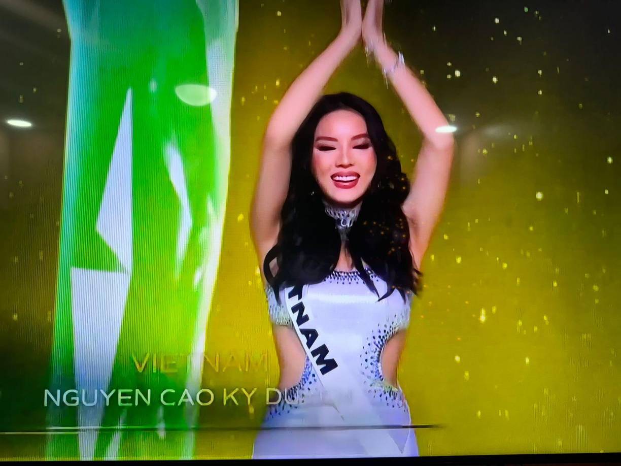 4. Miss Vietnam: Nguyen Cao Ky Du
