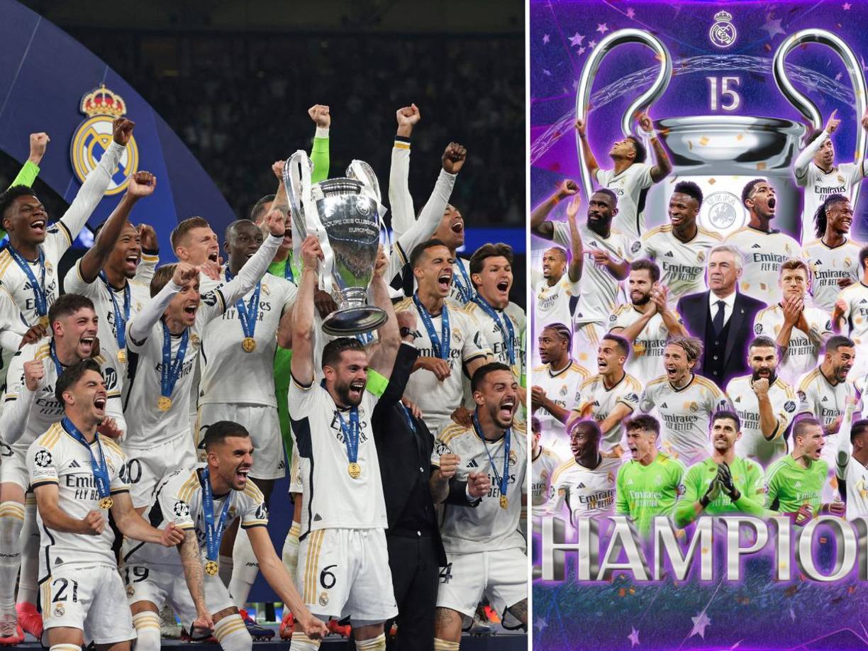 El Real Madrid nuevamente se coronó campeón de la Champions League tras vencer al Dortmund y desató la locura en redes sociales.