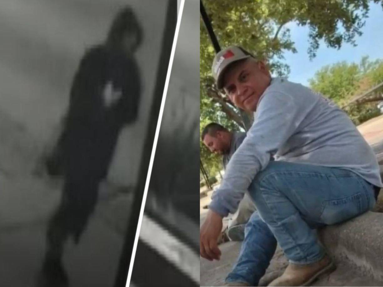 La policía cuenta con un video que muestra al padre de familia y abuelo de 40 años caminando por la calle Airline, a la altura de Aldine Bender al norte de Houston. 