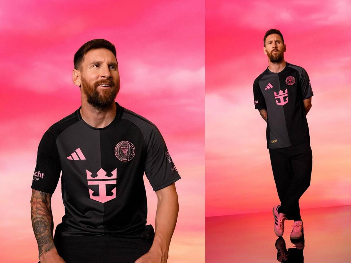 El Inter Miami de Messi también estrenará uniforme en la nueva temporada 2025.