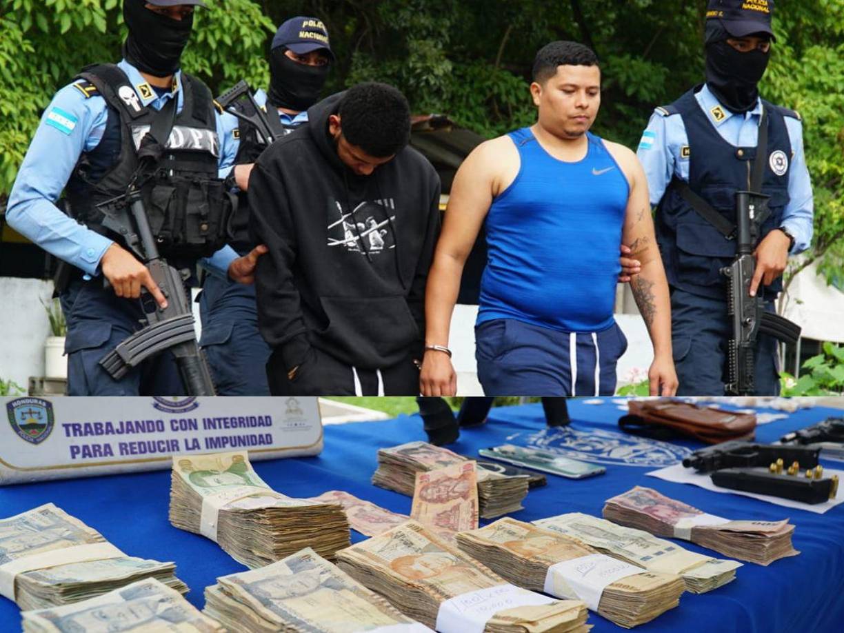 La Policía Nacional, a través de un operativo de inteligencia, detuvo a dos prestamistas en la residencial Los Alpes.