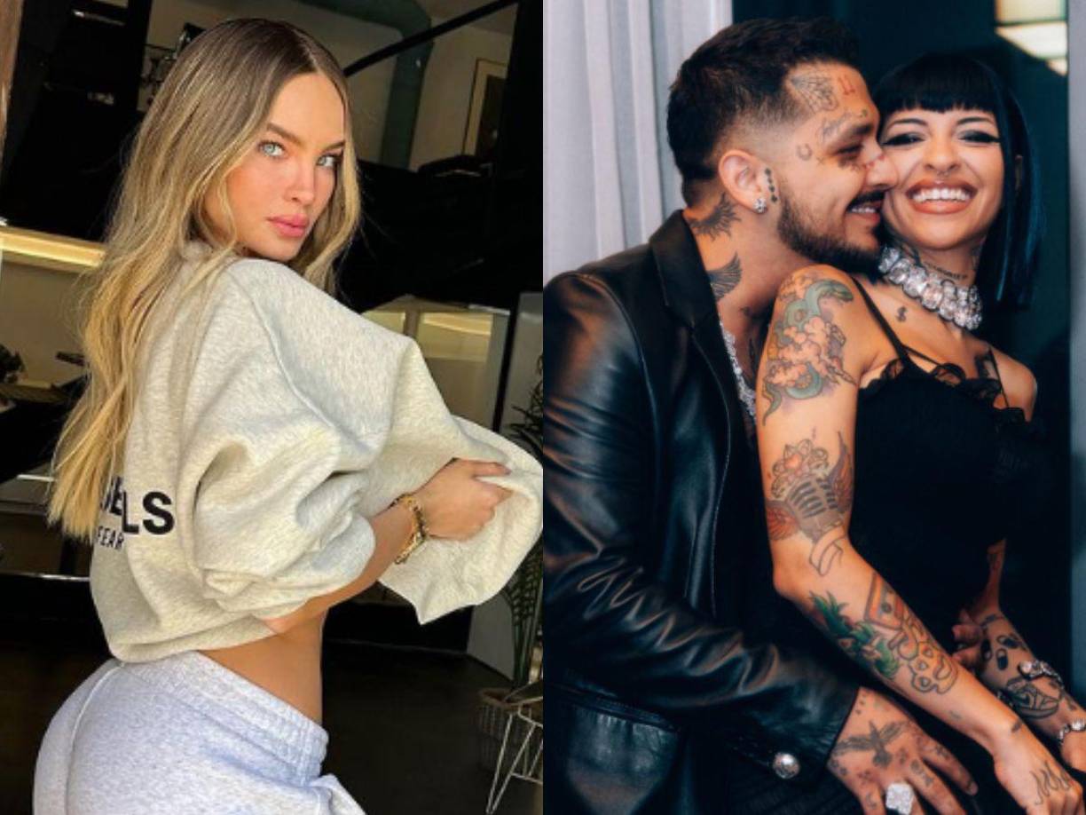 Cuando Nodal empezó su noviazgo con Cazzu, este acababa de terminar su compromiso con la cantante Belinda, con quien quedó en malos términos. 