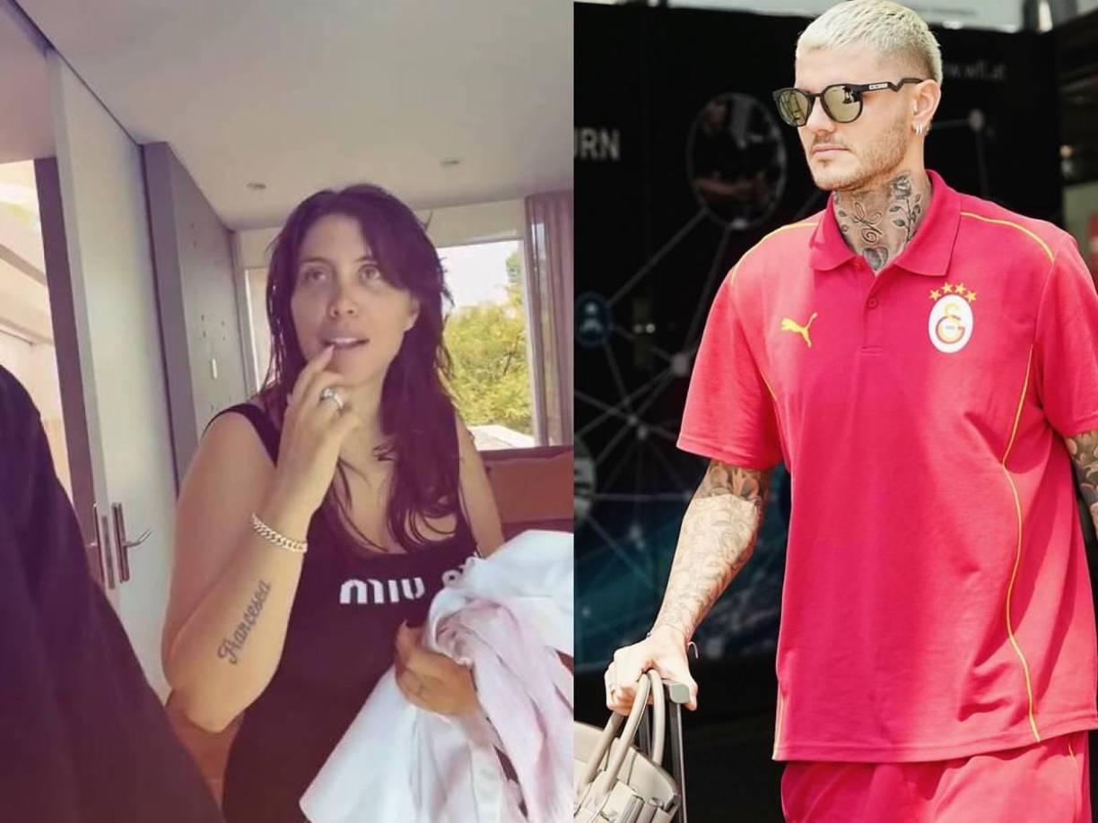 Icardi comenta que inicialmente Wanda había justificado su presencia en la casa para retirar una valija. Sin embargo, ella extendió su estadía, preparándose incluso una merienda.