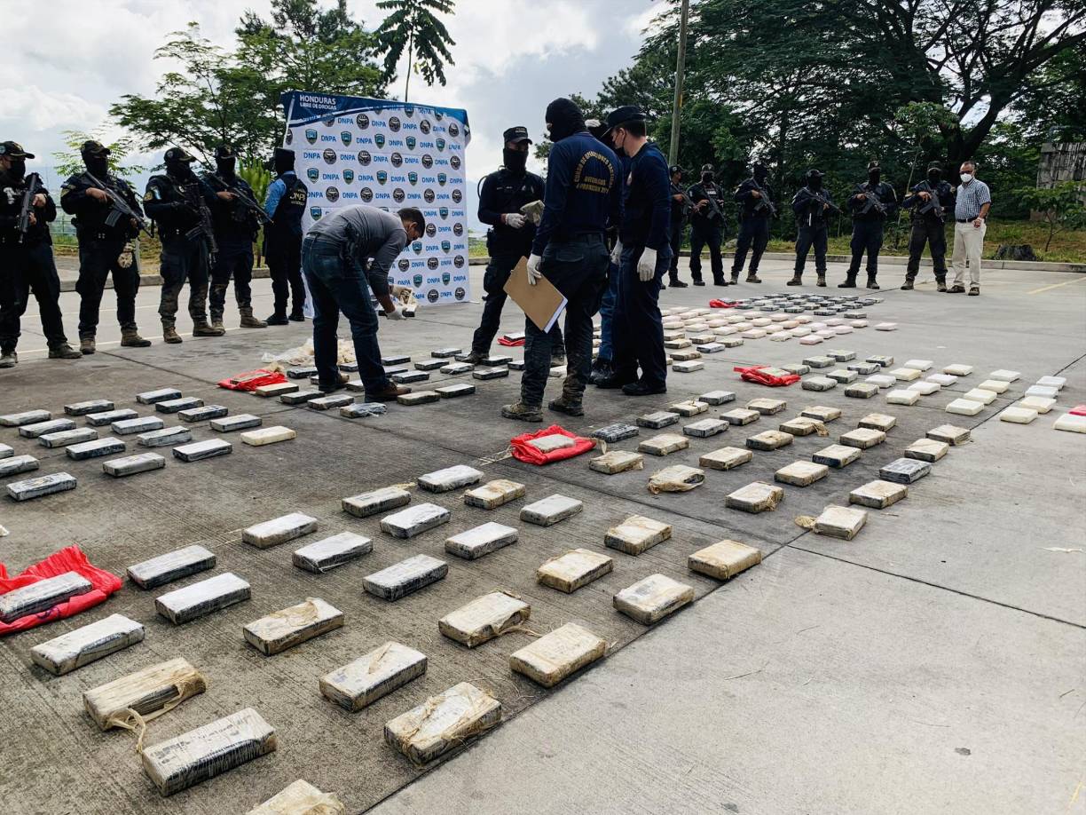 La policía dijo que este es un “duro golpe” al narcotráfico. 