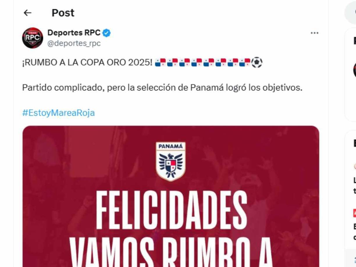 Los medios de Panamá celebraron la clasificación, aunque reconocieron que no la tuvieron nada fácil ante Costa Rica. 