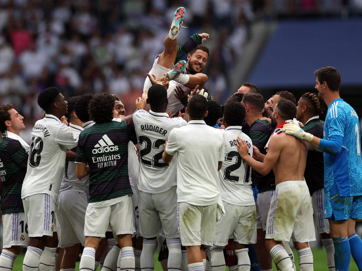 Eden Hazard también le dirá adiós al Real Madrid y así lo despidieron.