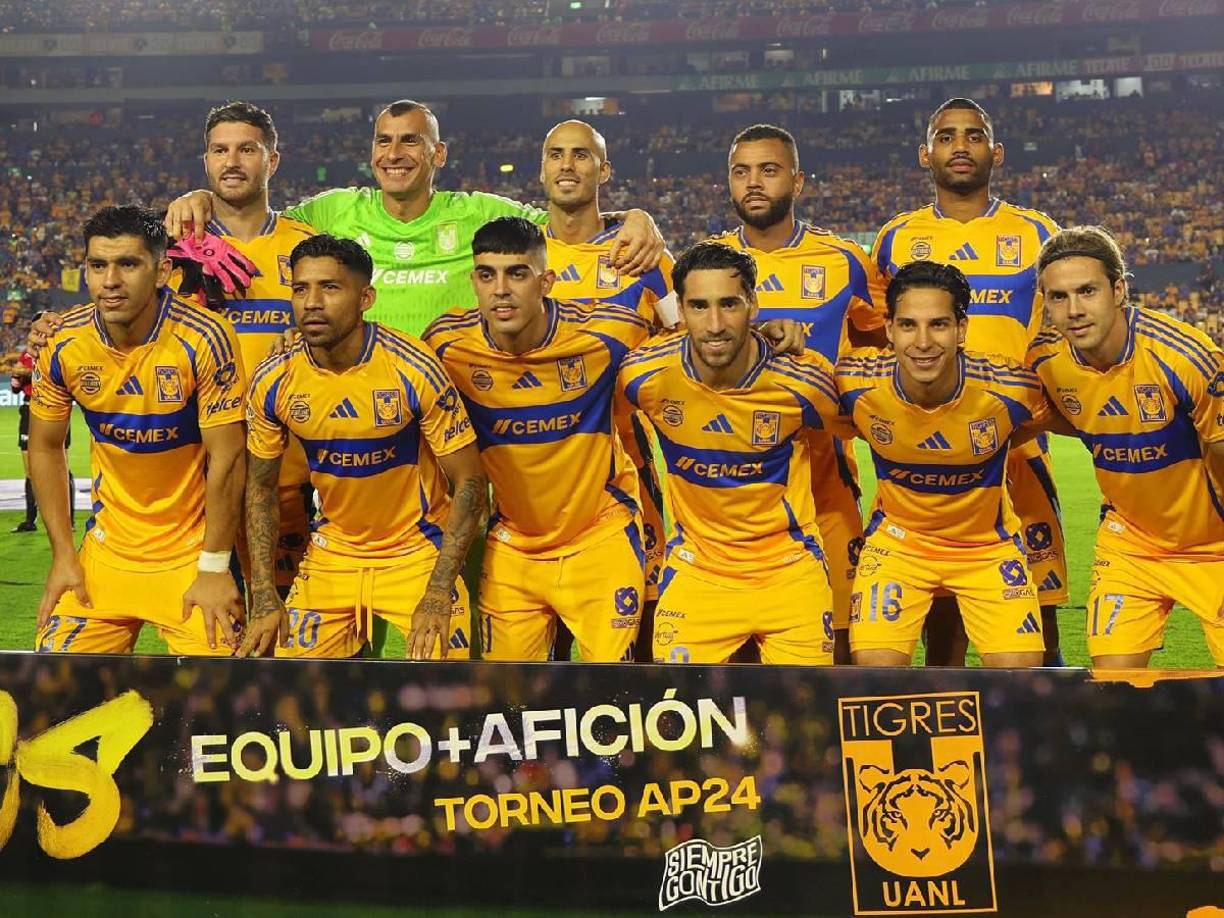 Tigres UANL (MÉXICO): Tigres se clasificó a la Copa de Campeones como subcampeón del Apertura 2023 de la Liga MX. El club participará por duodécima ocasión e intentará ganar su primer título desde 2020.