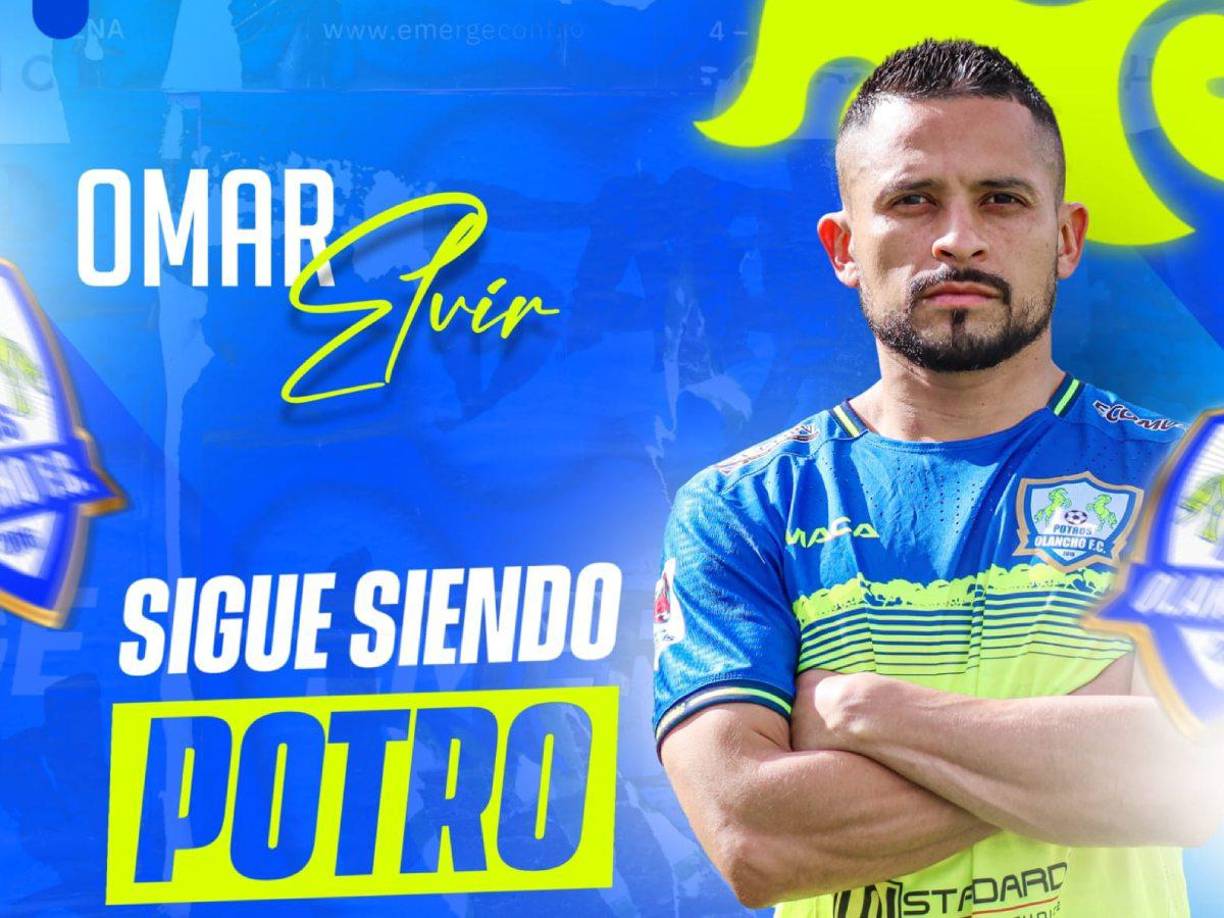 Omar Elvir: El lateral zurdo se mantendrá en las filas del Olancho FC.