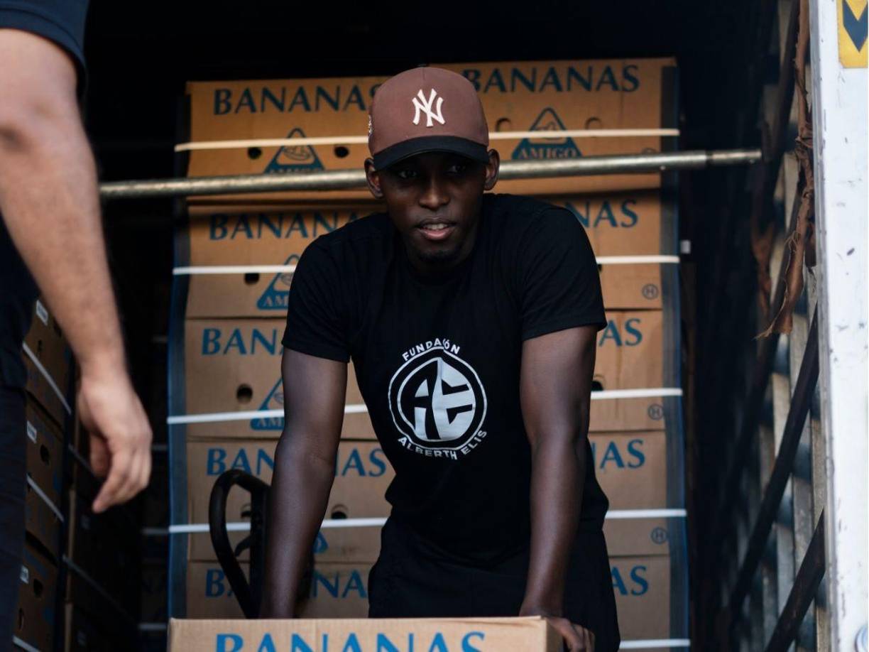 ”¡Qué alegría nos da poder compartir de las bendiciones que Dios nos da!”, compartió las redes sociales de la Fundación Alberth Elis.