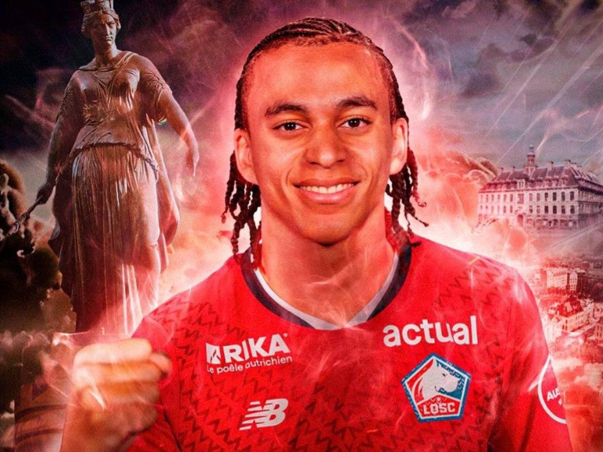 OFICIAL: Ethan Mbappé, hermano de Kylian, fue anunciado como nuevo jugador del Lille de Francia. El chico llega procedente del PSG.