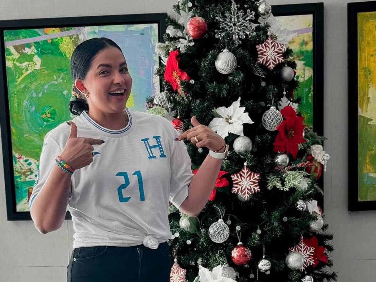 Mediante sus redes sociales, Paula Vivas ha expresado todo su cariño para la selección nacional de Honduras.
