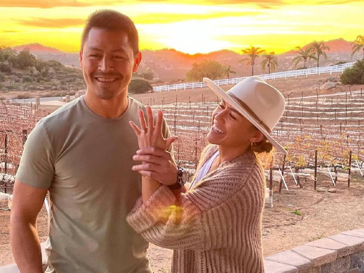 Roger ‘Chino’ Espinoza le pidió matrimonio a la jugadora en enero de 2021.