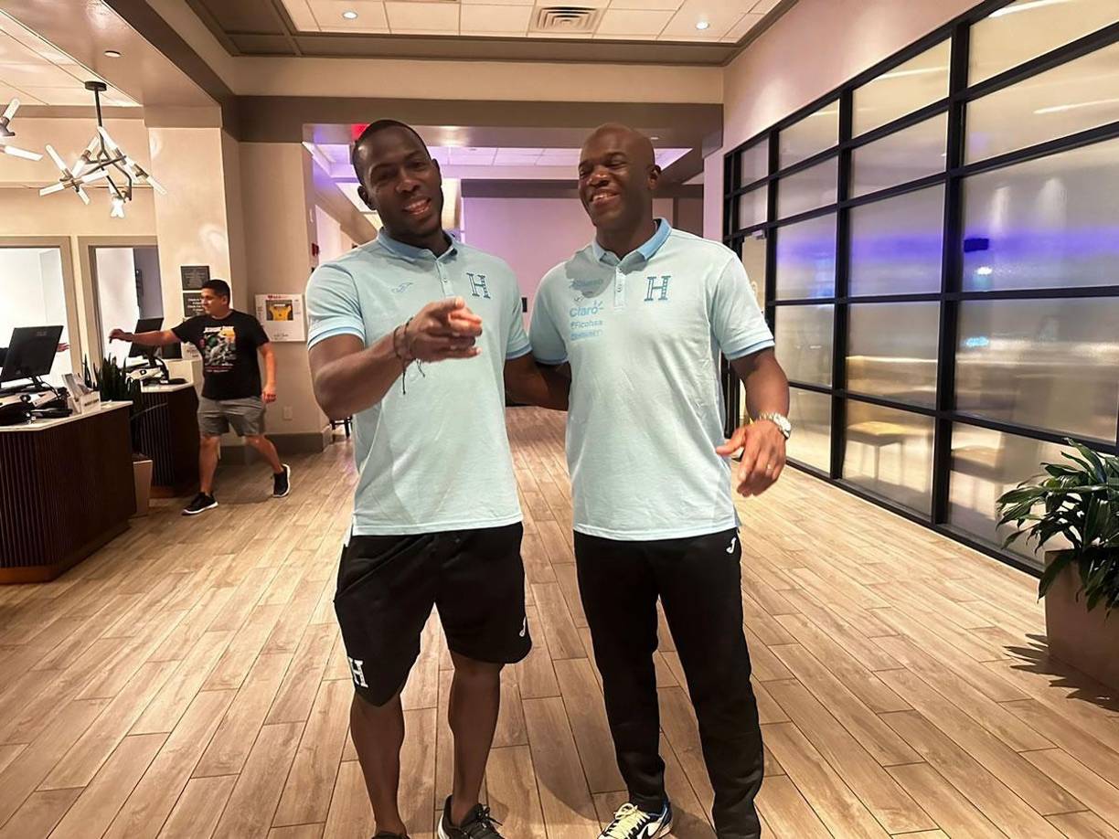 Suazo y Figueroa demostraron tener una gran amistad.