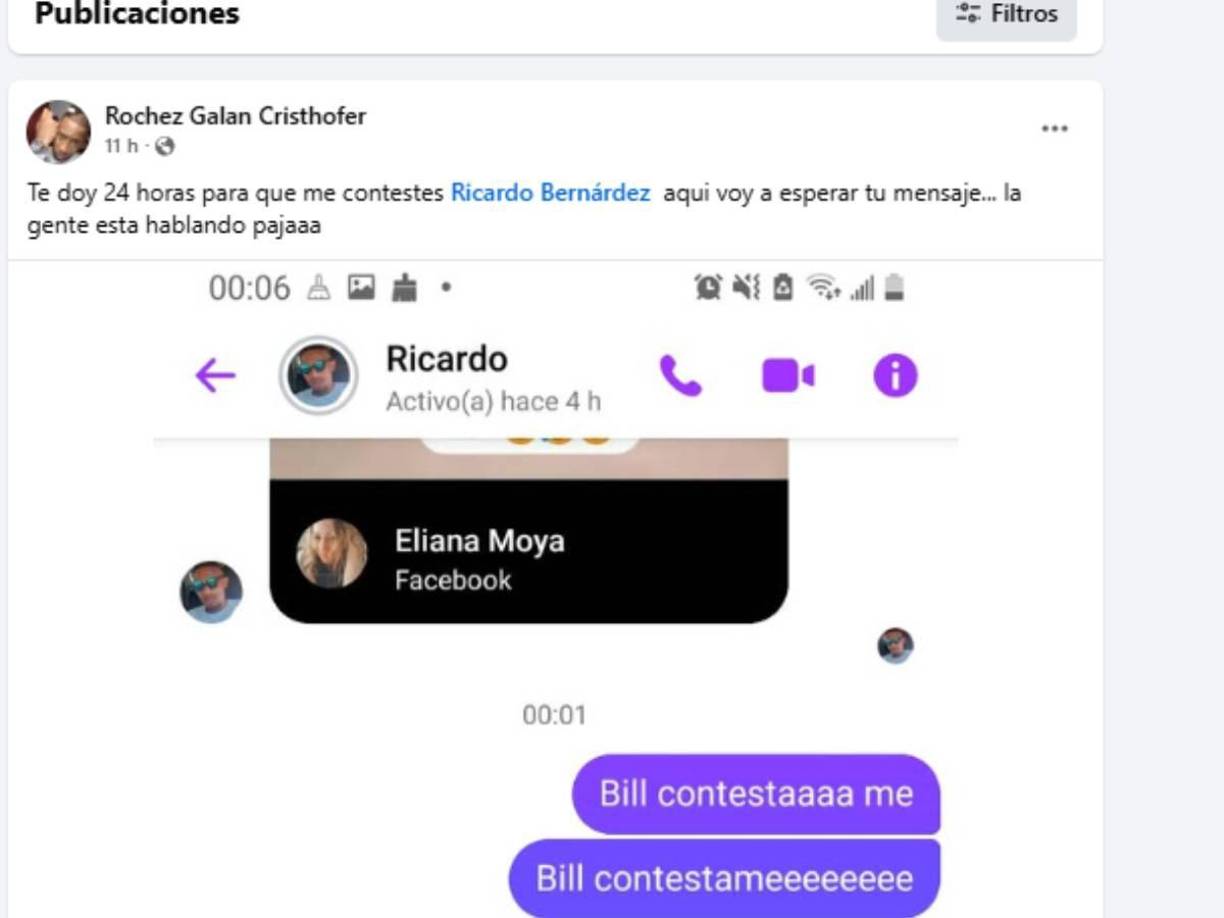 Amistades y familiares de Ricardo se expresaron en las redes sociales. 